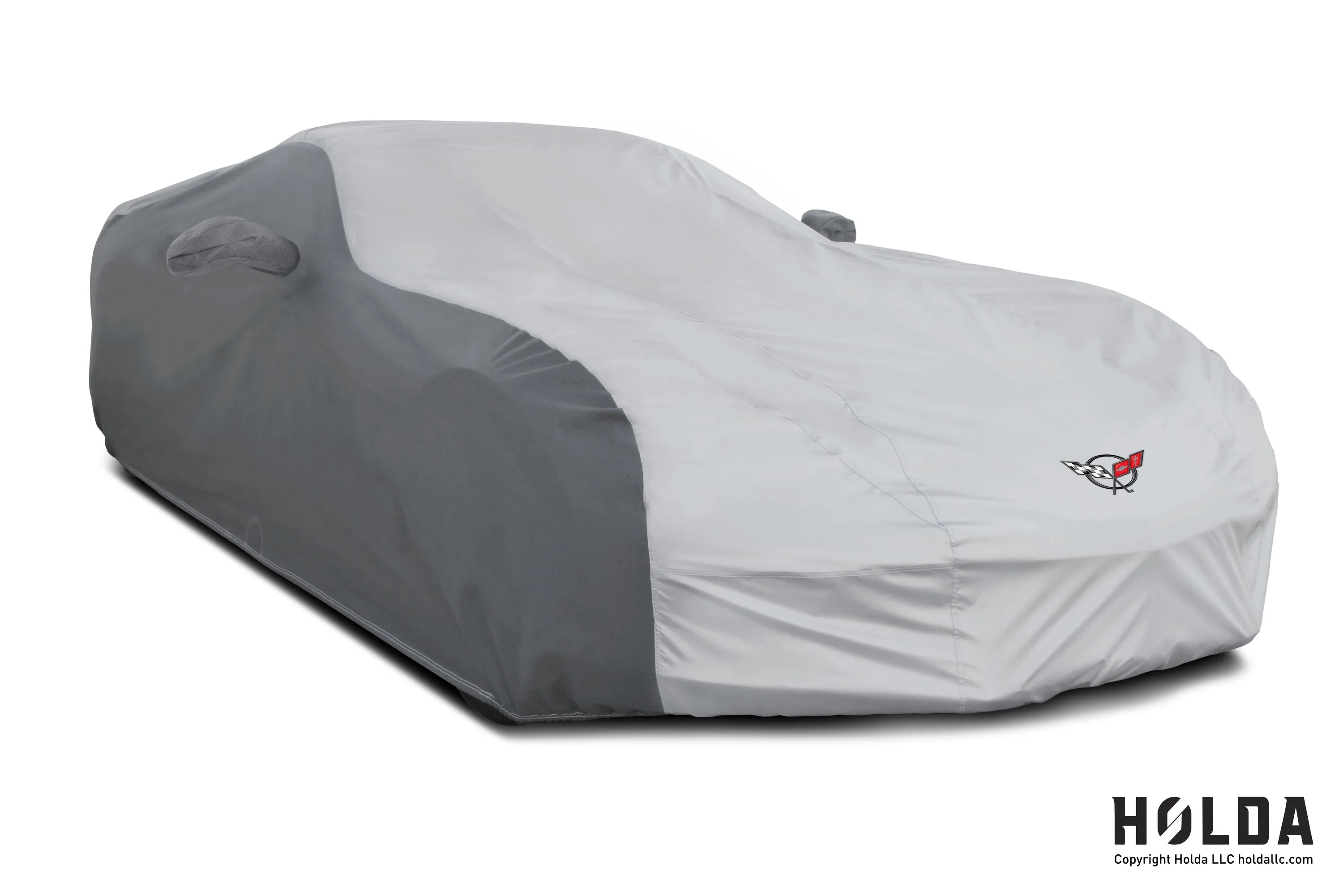 1997-2004 C5 Corvette Car Cover - Indoor/Outdoor Custom Car Cover with C5 Flag Logo