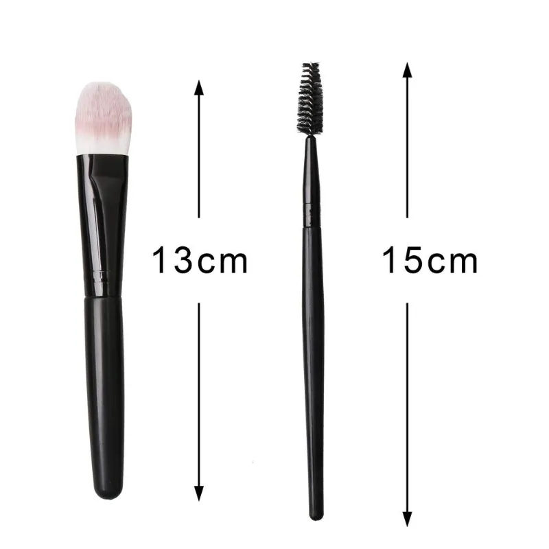 20 Piece Professional Makeup Brush Set With Travel Case