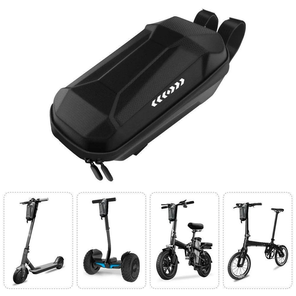 3L Water Reisistant Scooter Storage Bag Electric Scooter Front Hanging Bag Scooter EVA Bag Bike Front Frame Bag