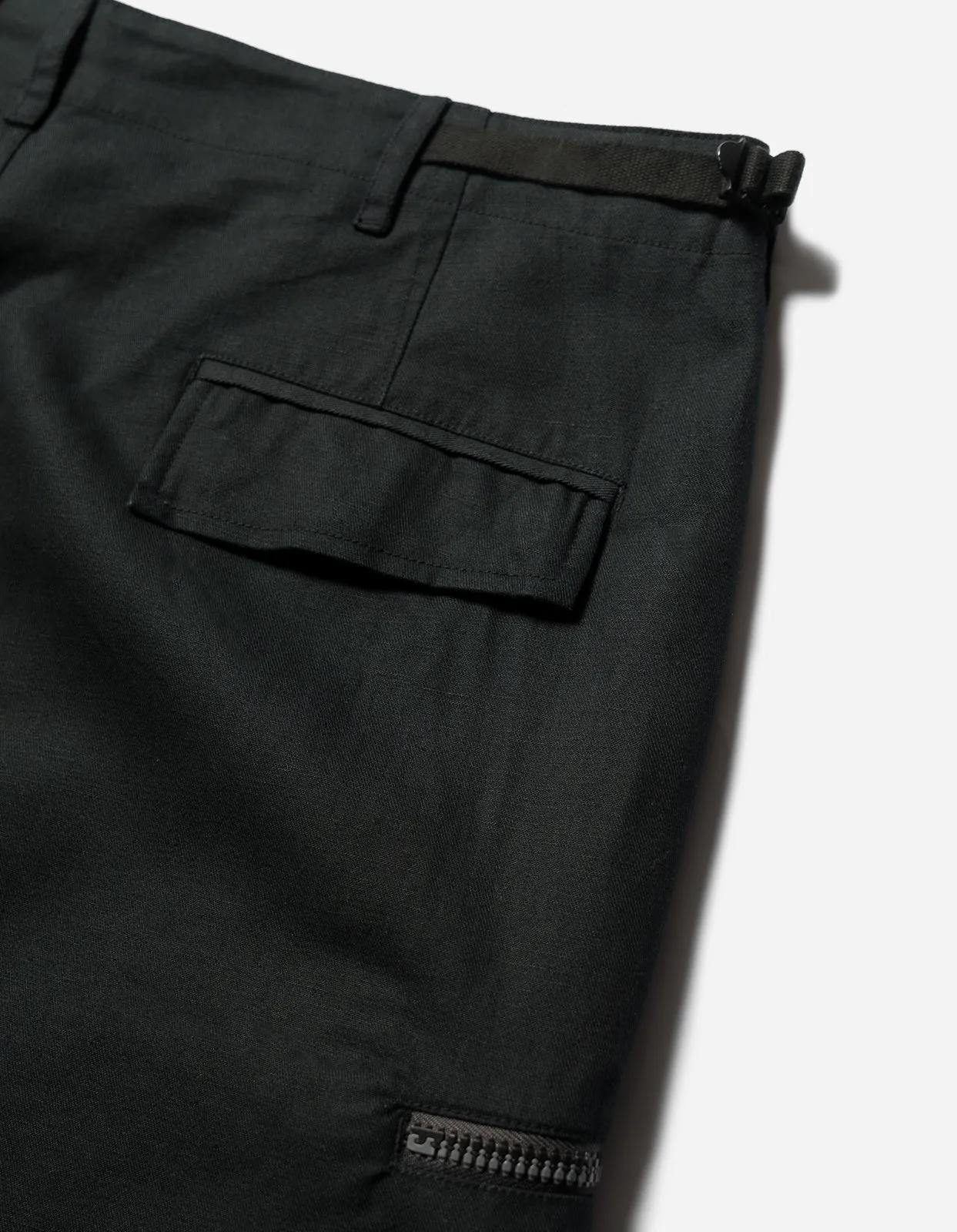 5202 Hemp Jungle Cargo Pant Black