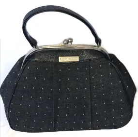 6003 Denim Dot/Black