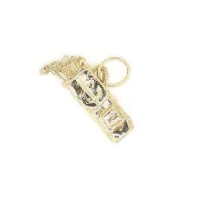 9 Carat Gold Golf Charm 6298