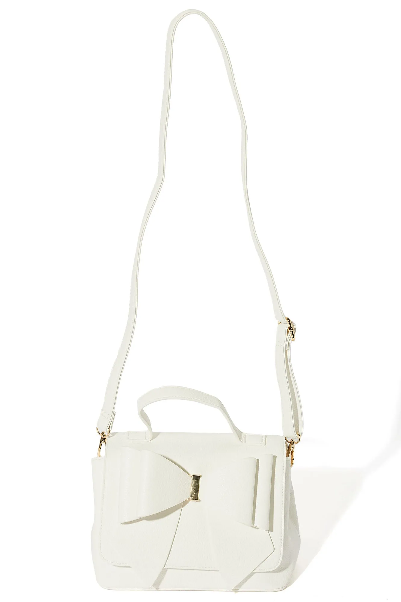 Act Like A Lady Handbag - White