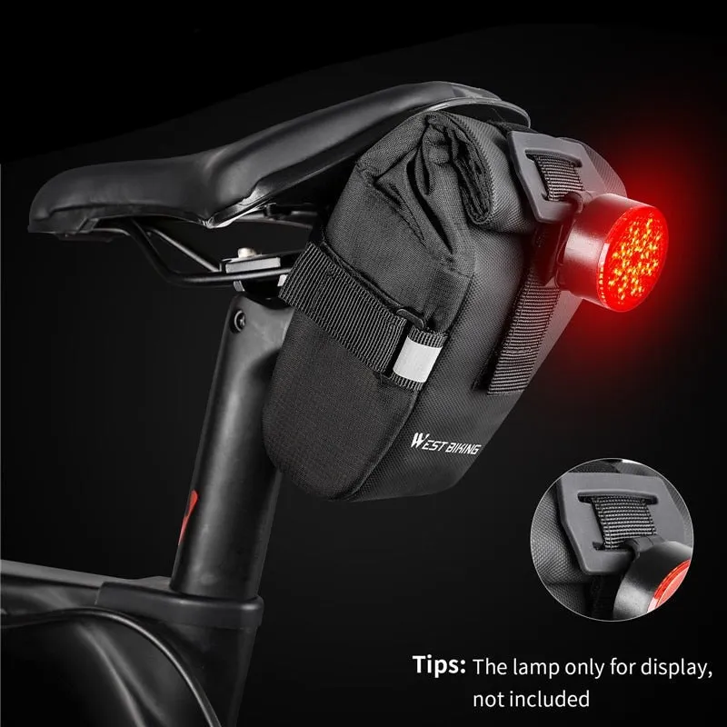 Adjustable Bicycle Saddle Bag Rainproof Reflective Seatpost Saddle Bag MTB Road Bike Bag Cycling Accessories