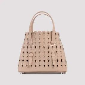 Alaïa Laser-Cut Small Top Handle Bag