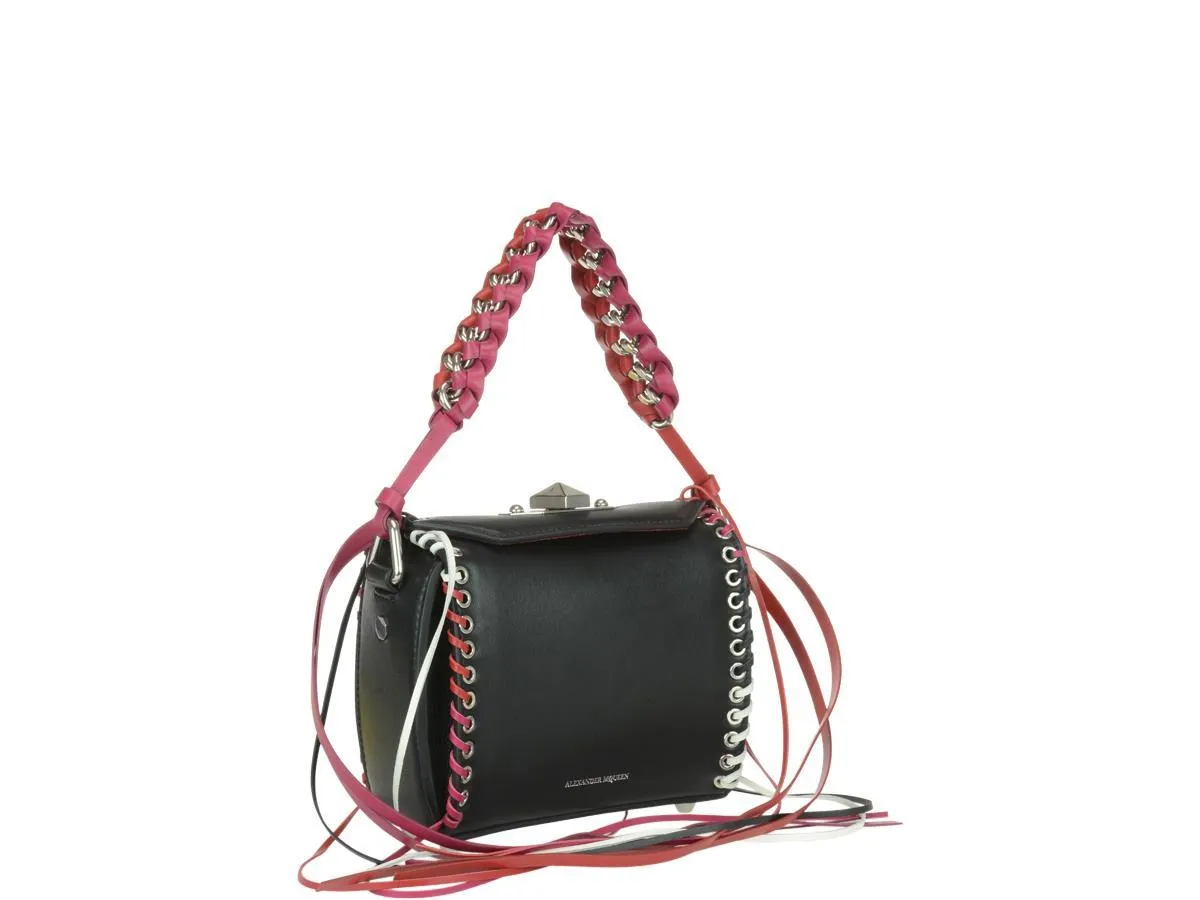 Alexander McQueen Box 16 Tassle Small Shoulder Bag