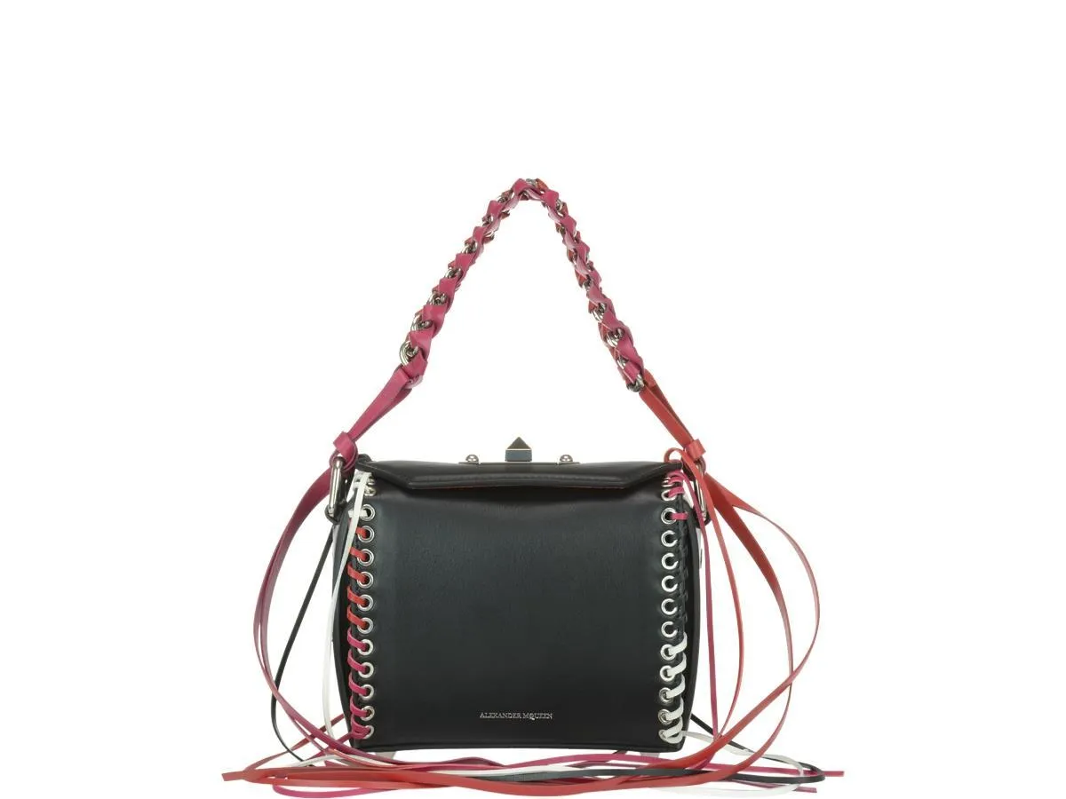 Alexander McQueen Box 16 Tassle Small Shoulder Bag