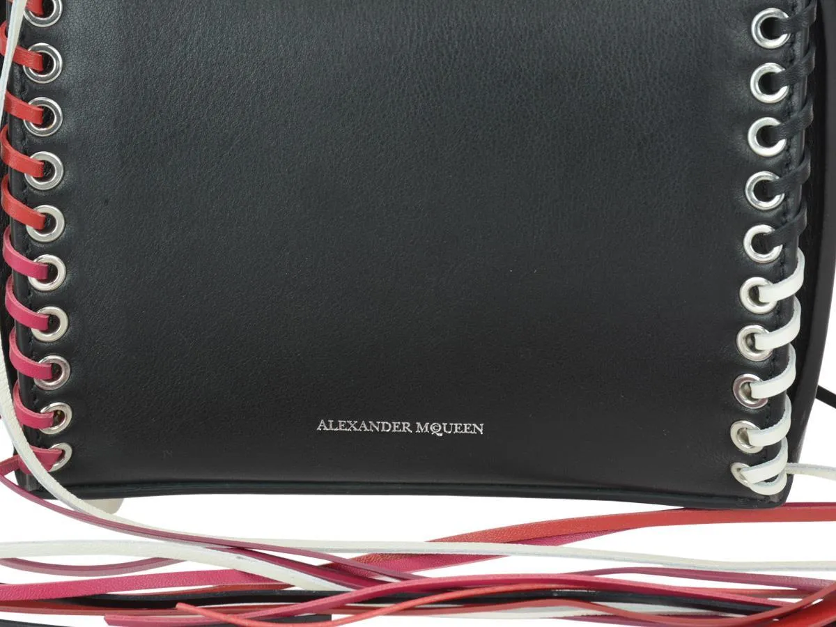 Alexander McQueen Box 16 Tassle Small Shoulder Bag