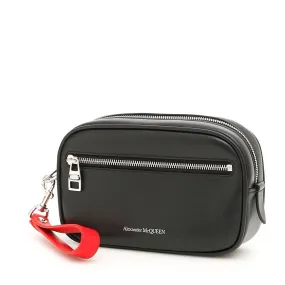 Alexander McQueen Classic Zip Wash Bag