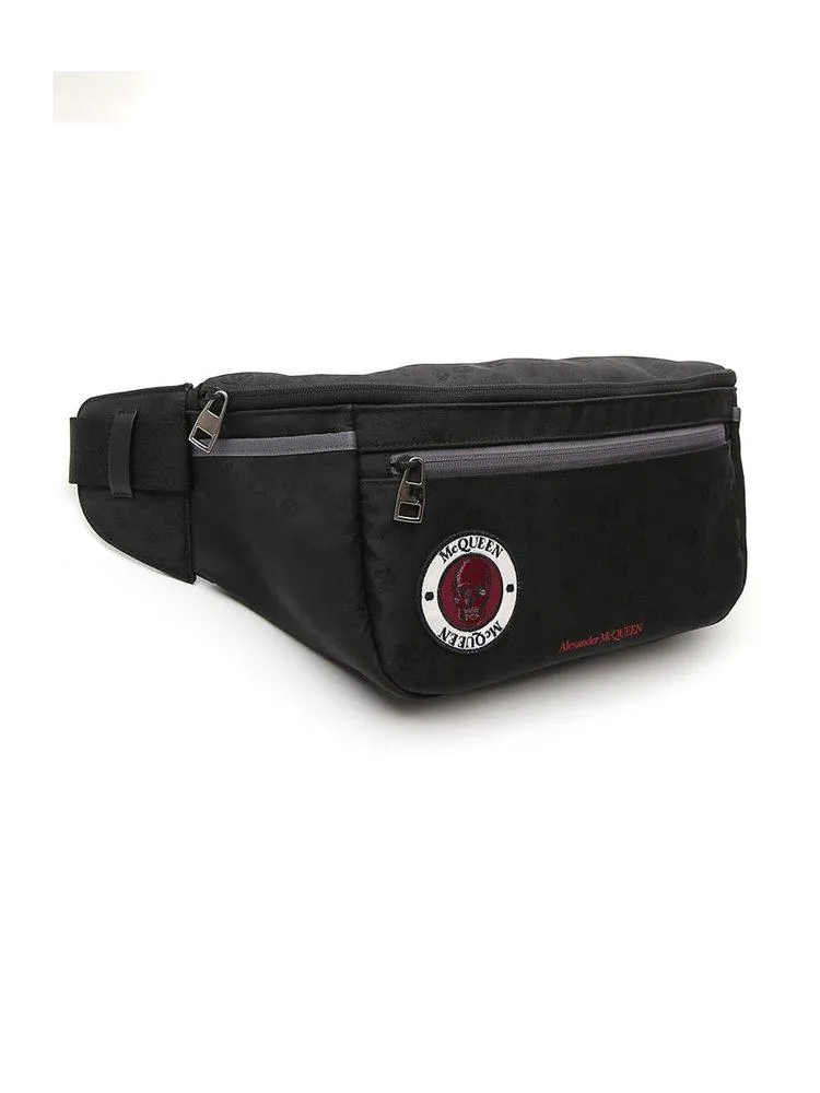 Alexander McQueen Embellished Skull Belt Bag