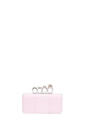 Alexander McQueen Ring Embellished Clutch Bag