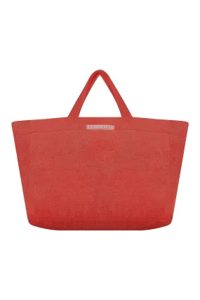 Amaris Terry Beach Bag Red