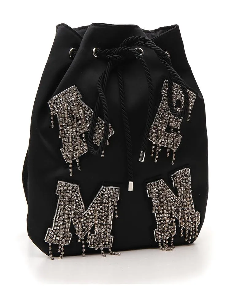 Amen Logo Embellished Bucket Bag