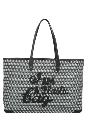 Anya Hindmarch I am A Plastic Bag Motif Tote Bag