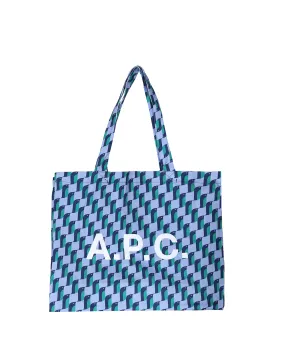 A.P.C. Geometric Printed Tote Bag