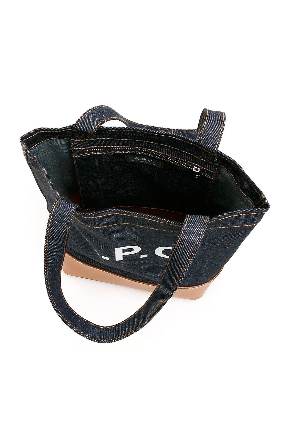 A.P.C. Logo Colour Block Shopper Bag