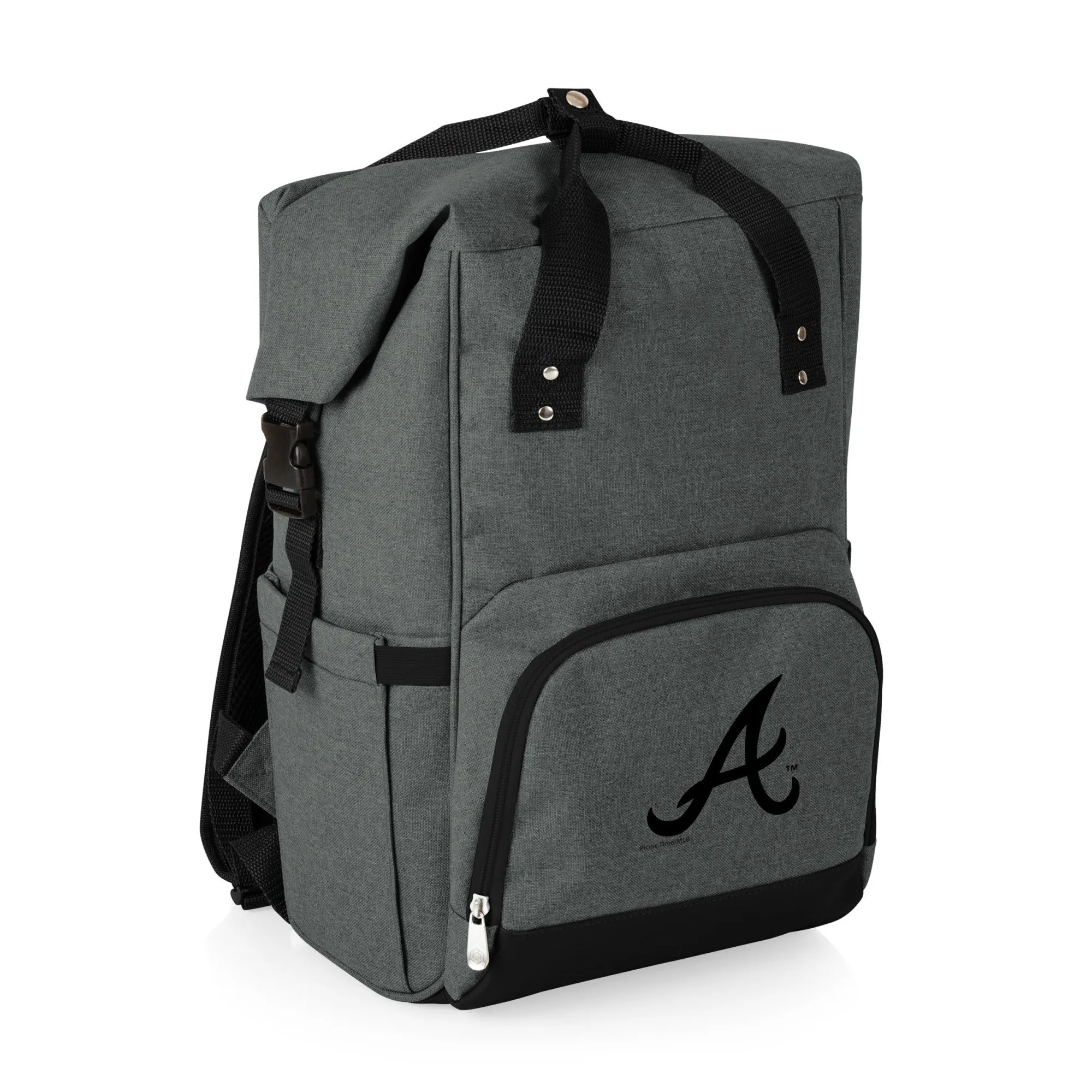 Atlanta Braves - On The Go Roll-Top Backpack Cooler