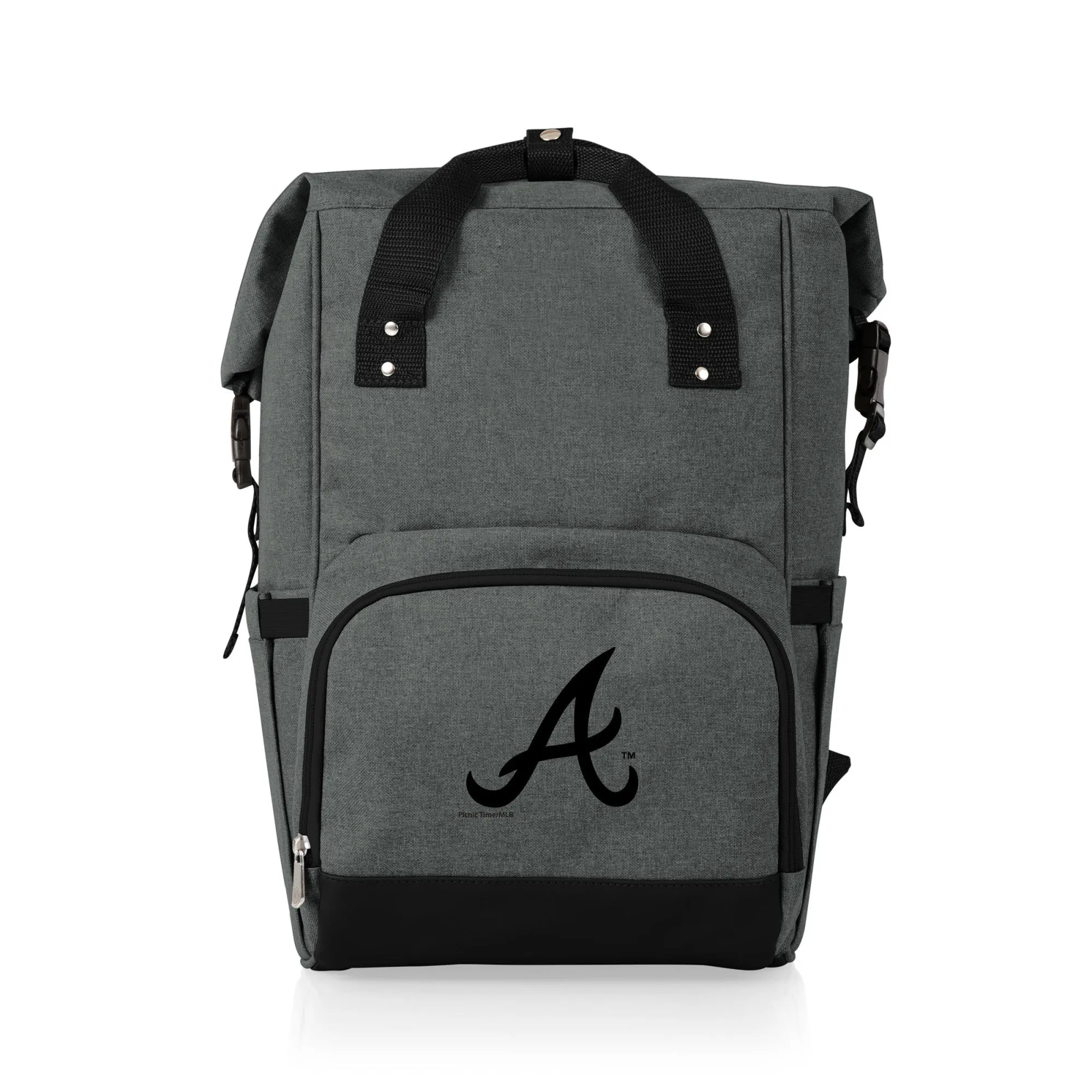 Atlanta Braves - On The Go Roll-Top Backpack Cooler