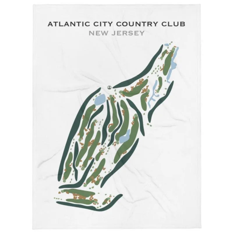 Atlantic City Country Club, New Jersey - Printed Golf Courses