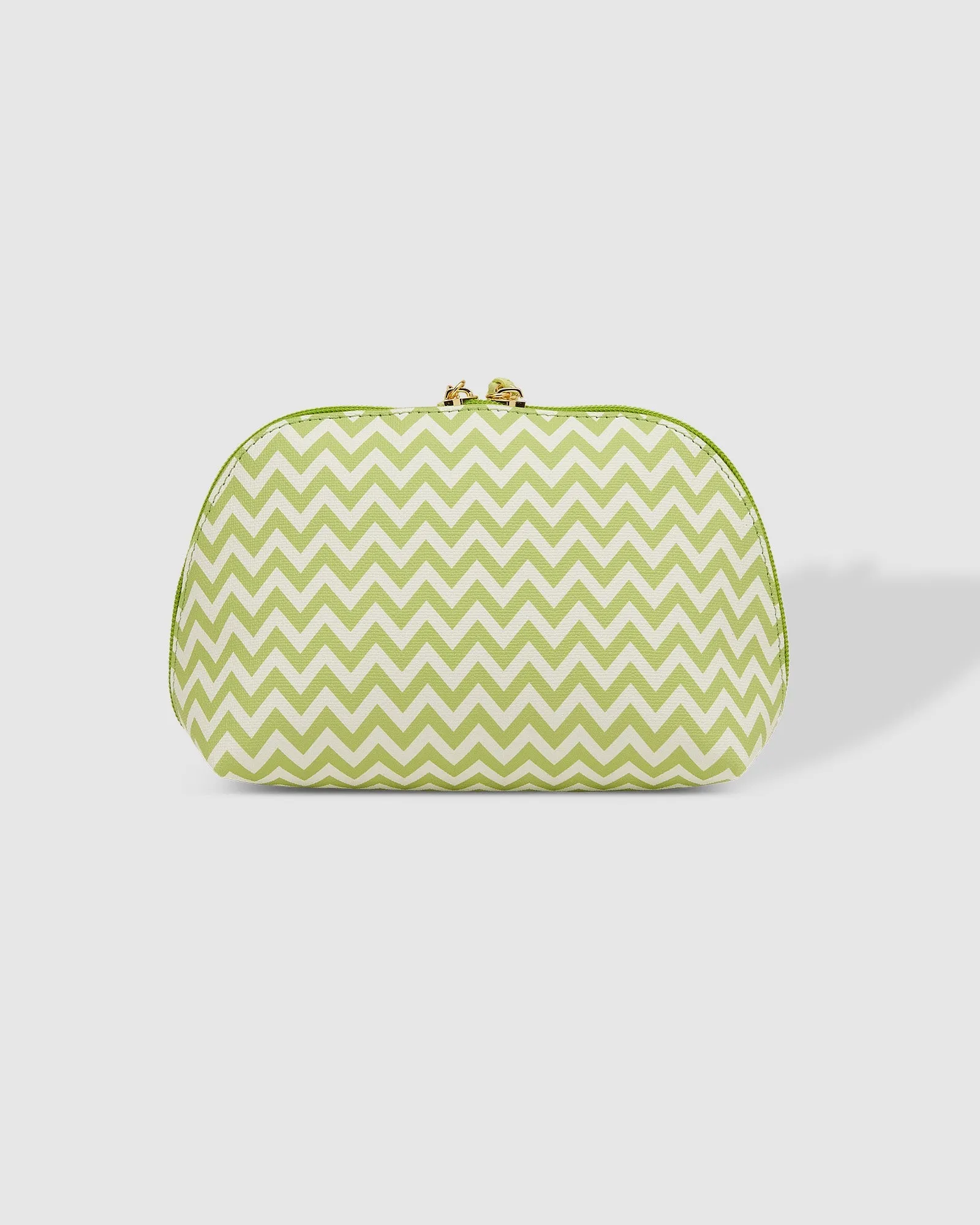 BABY AUDREY MAKEUP BAG CHEVRON LIME