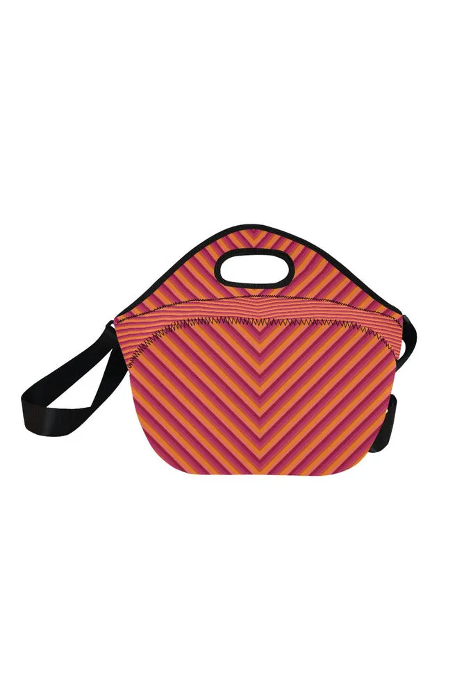 Baby Stripes Neoprene Lunch Bag/Large (Model 1669)