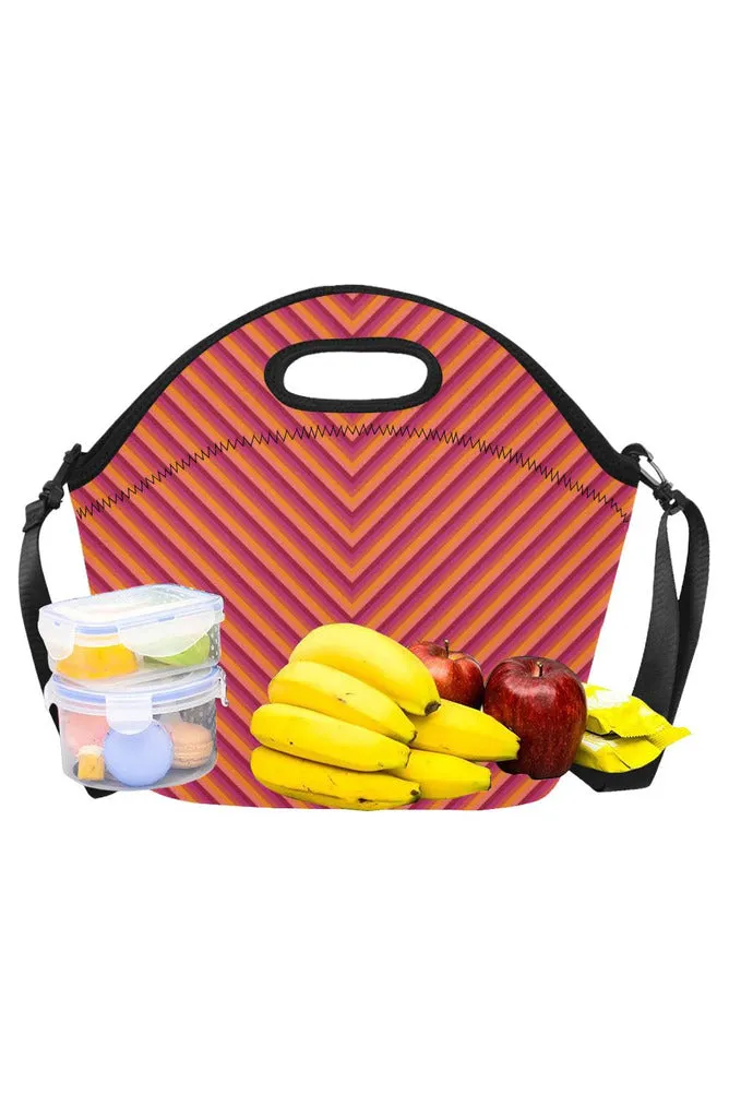 Baby Stripes Neoprene Lunch Bag/Large (Model 1669)