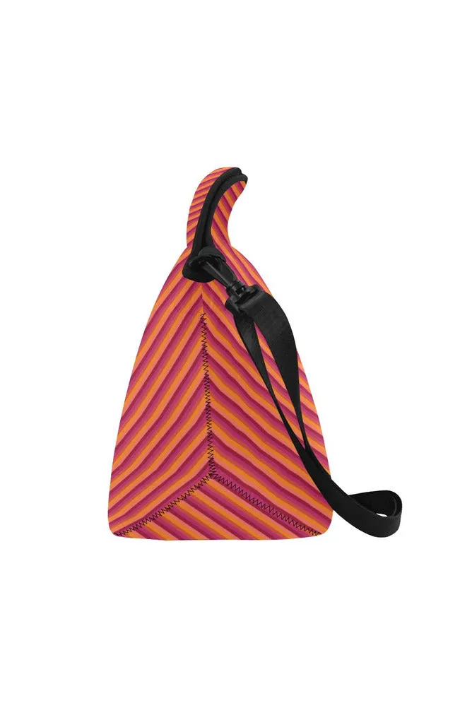 Baby Stripes Neoprene Lunch Bag/Large (Model 1669)