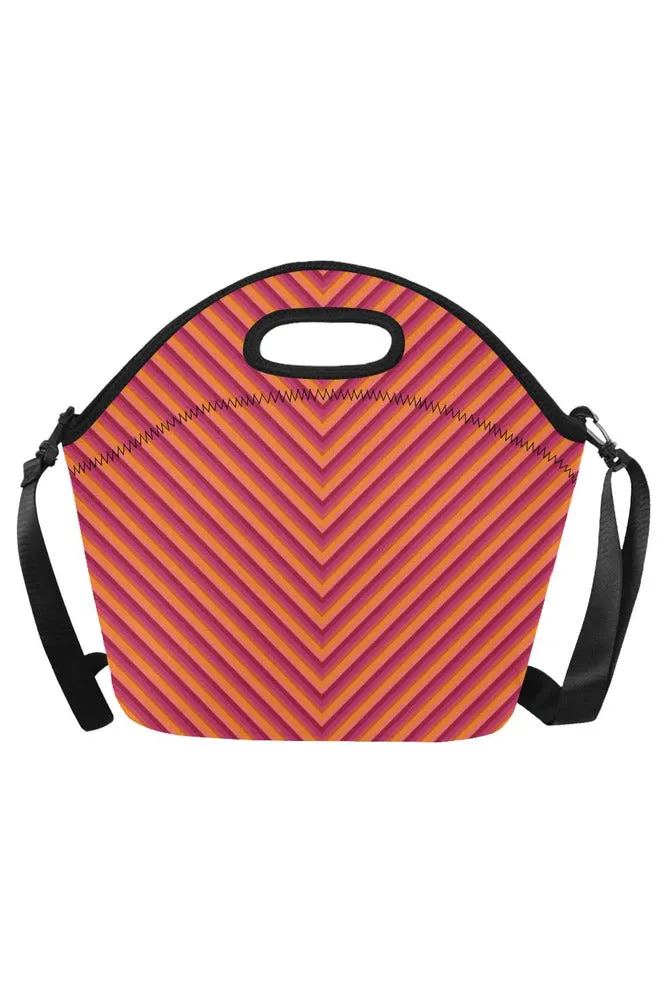 Baby Stripes Neoprene Lunch Bag/Large (Model 1669)