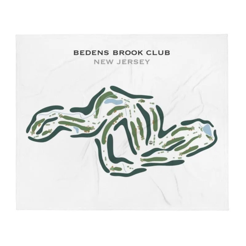 Bedens Brook Club, New Jersey - Printed Golf Course