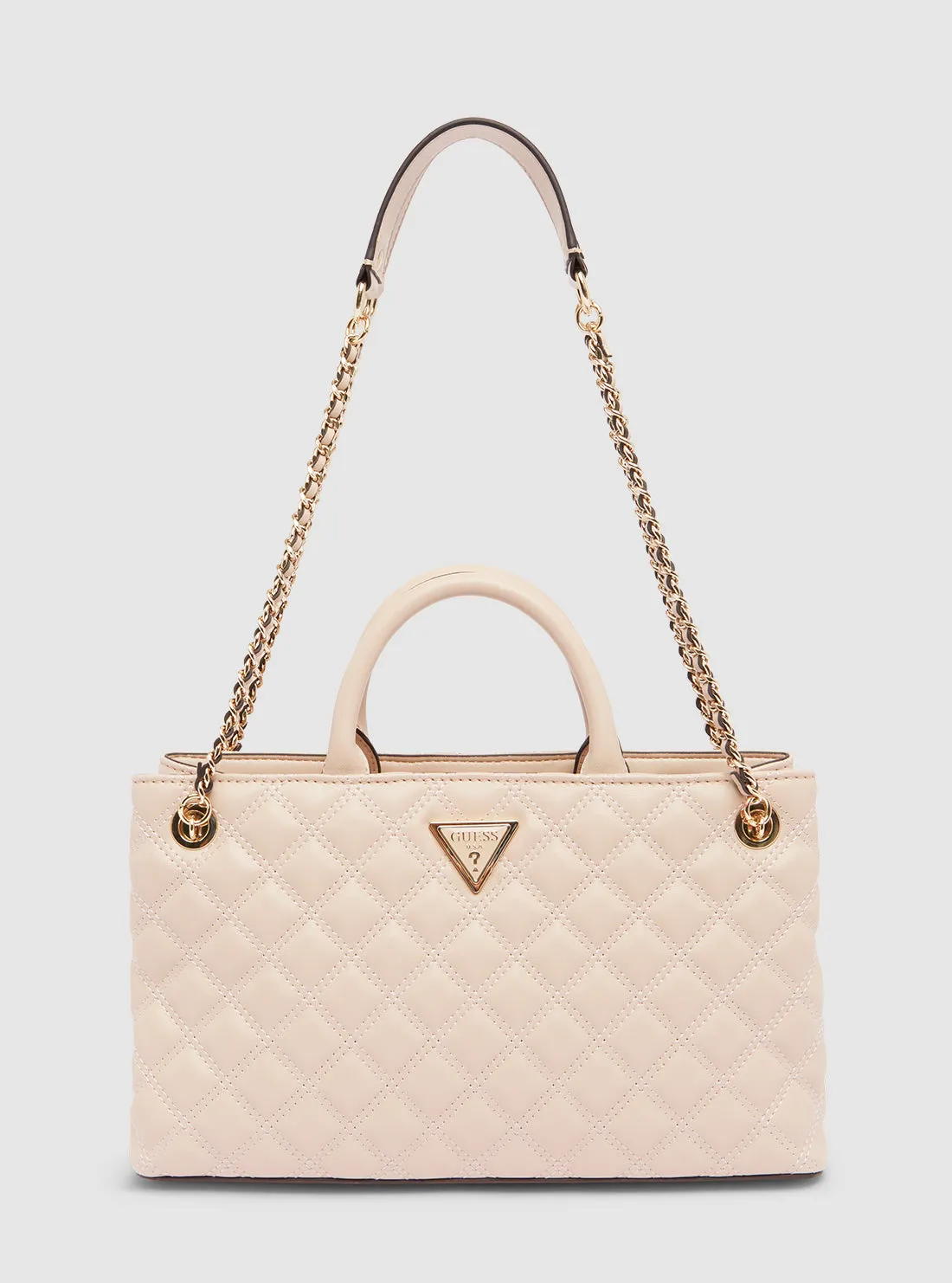 Beige Giully Girlfriend Satchel Bag