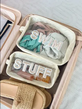 Beige w/ Beige Bundle - (Swim   Stuff)