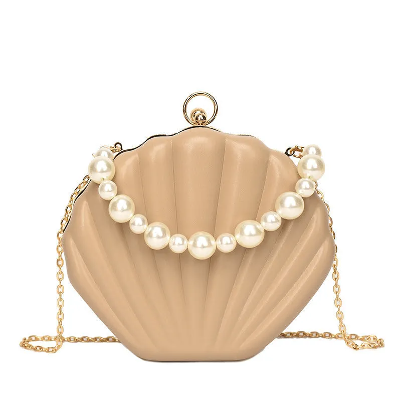 BerriesJam - 2024 Small Pearl Handheld Shell Bag