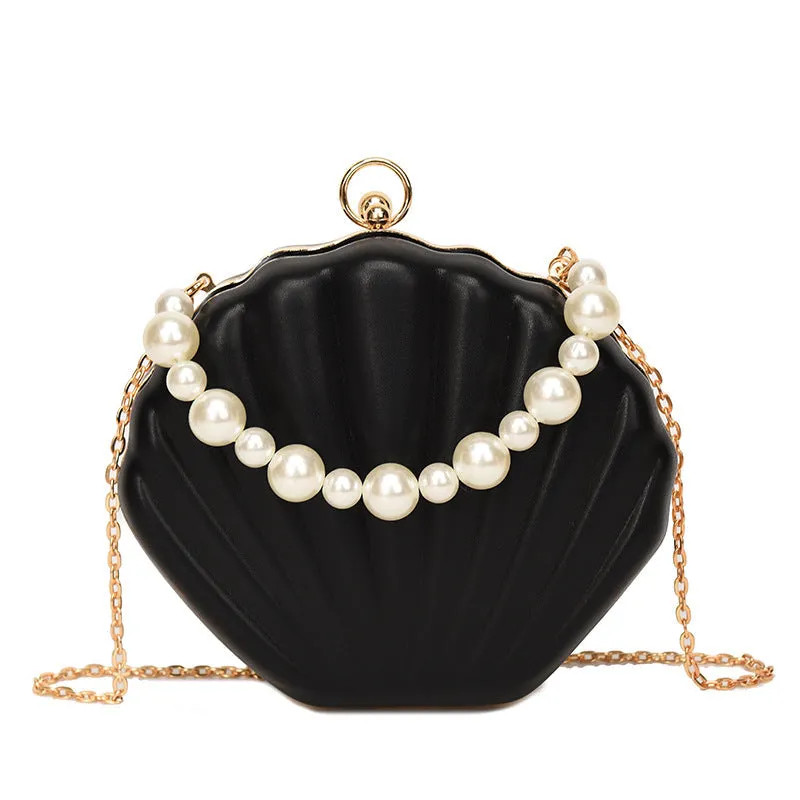 BerriesJam - 2024 Small Pearl Handheld Shell Bag