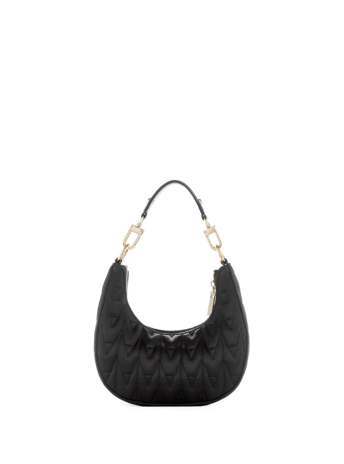 Black Golden Rock Mini Hobo Bag