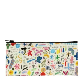 Blue Q Pencil Case DODDLE PARTY