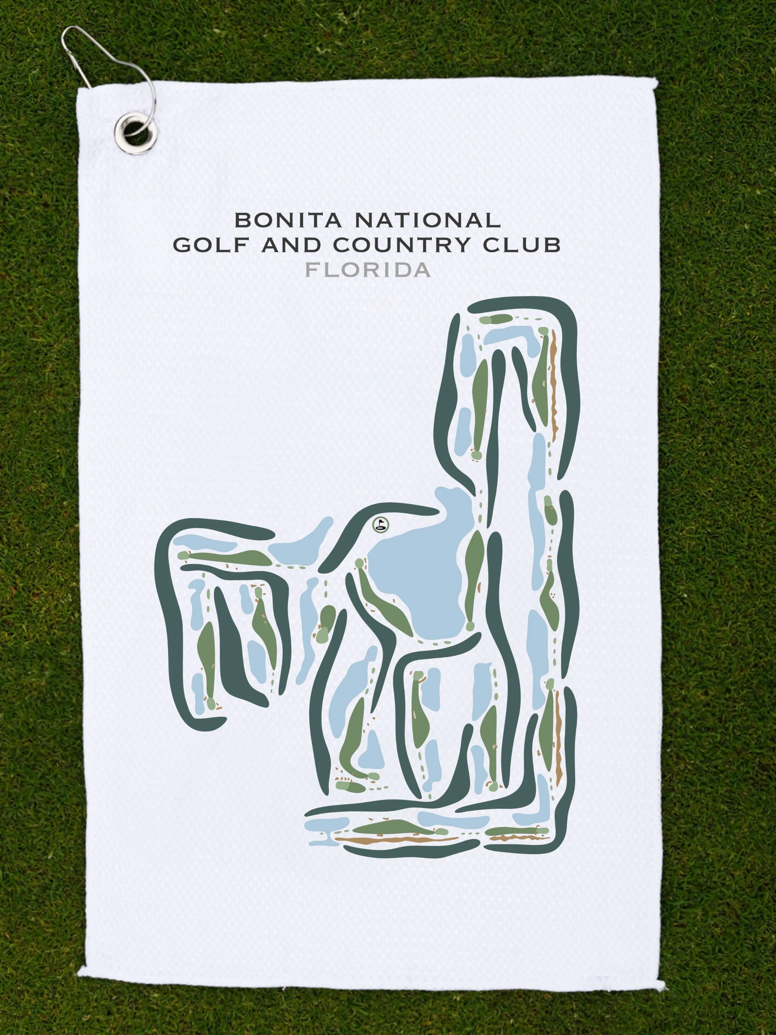 Bonita National Golf & Country Club, Florida - Printed Golf Courses