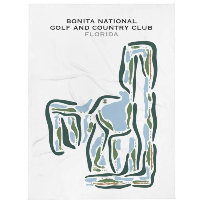 Bonita National Golf & Country Club, Florida - Printed Golf Courses