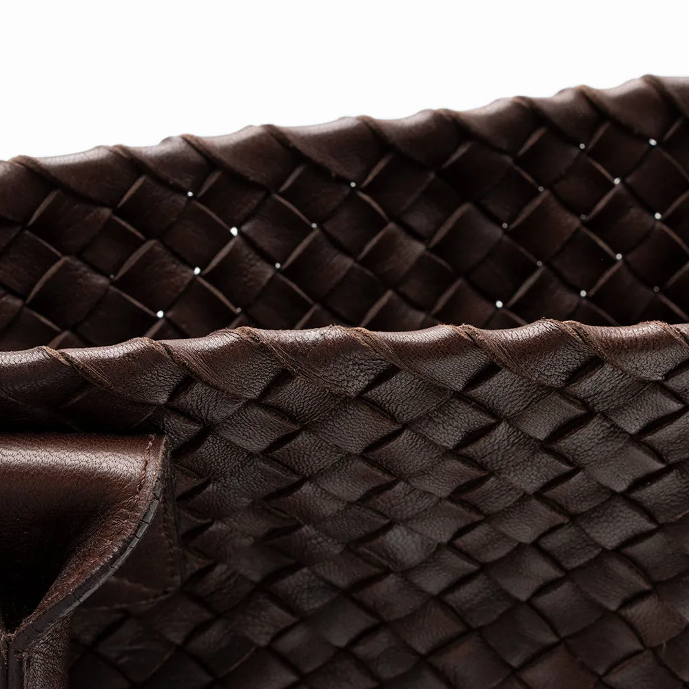 Bottega Veneta Intrecciato Nappa Cabat Tote (SHF-15605)