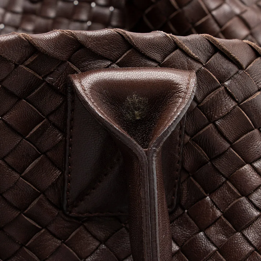 Bottega Veneta Intrecciato Nappa Cabat Tote (SHF-15605)