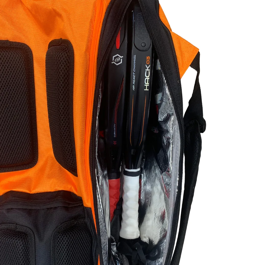 Bullpadel Hack 24012 Racketbag Black Orange