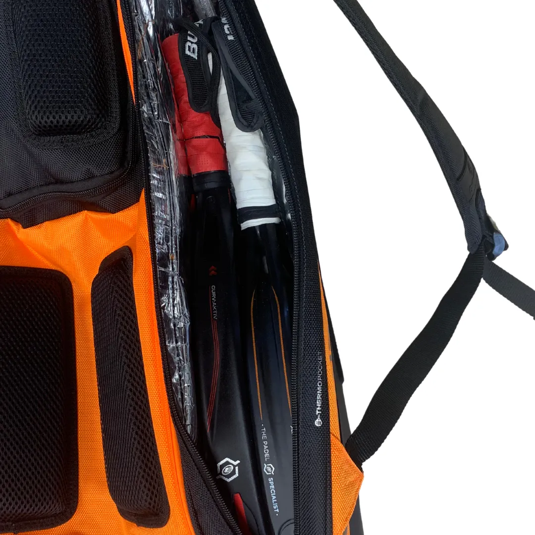 Bullpadel Hack 24012 Racketbag Black Orange