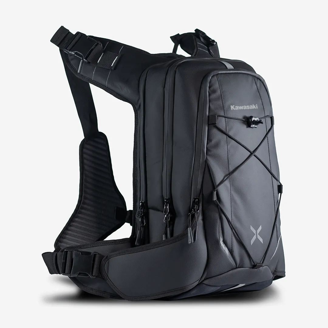 CARBONADO X24 Kawasaki Backpack (Grey)