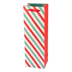 Cheery Stripes Wine Bag