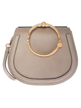 CHLOÉ Medium Nile Leather Bracelet Bag