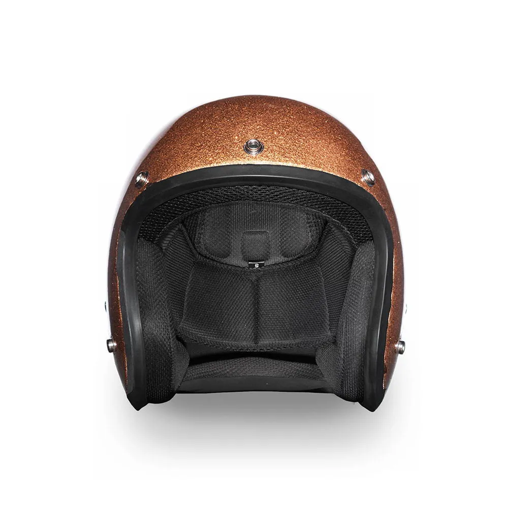 Close Out Clearance Daytona Helmets DC7-RB ‘Cruiser’ Root Beer Metal Flake ¾ Open Face Helmet