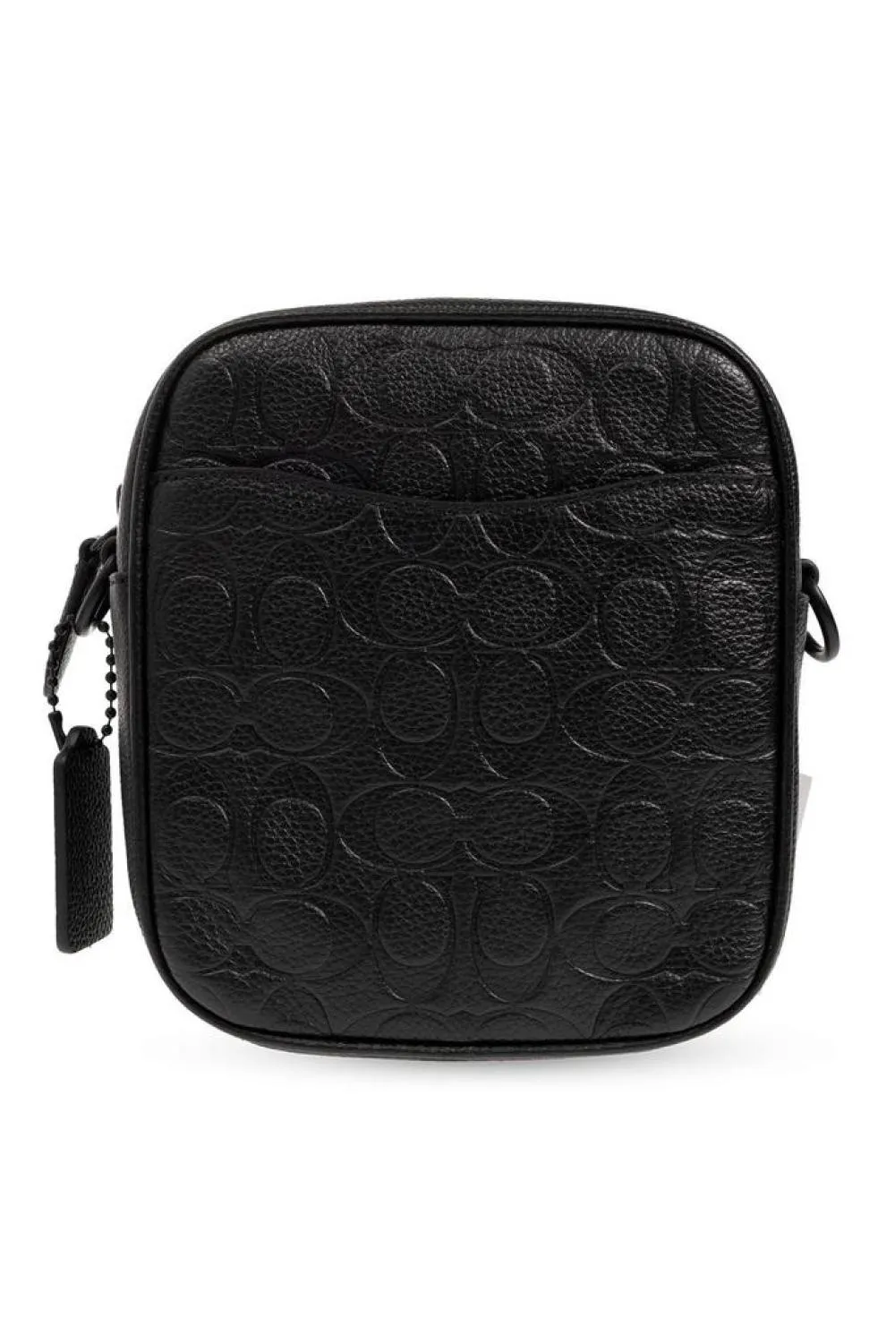 Coach All-Over Logo Embossed Shoulder Bag