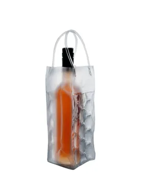 Compact, Clear Insulated Bottles Cooler Bag