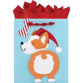 CORGI CHRISTMAS MD BAG