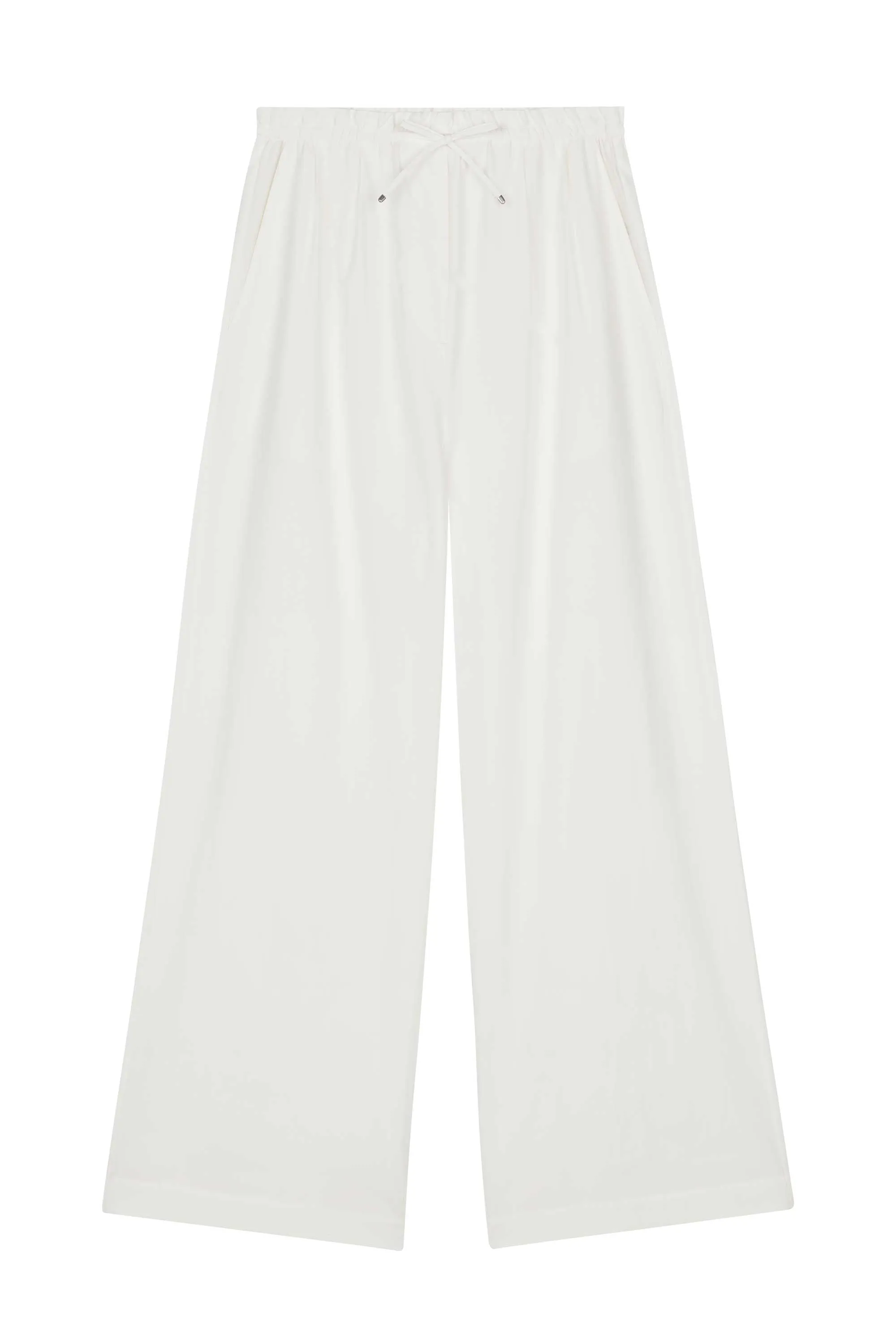 Cotton Wide Leg Pants