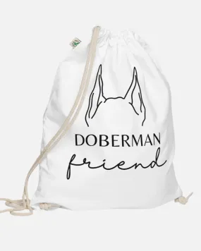 Custom Drawstring Bag with Dog Ears